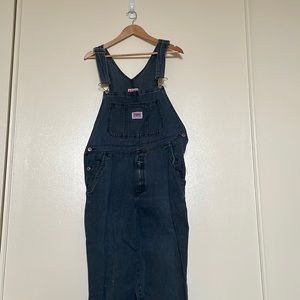 Dark Wash Ikeda Overalls